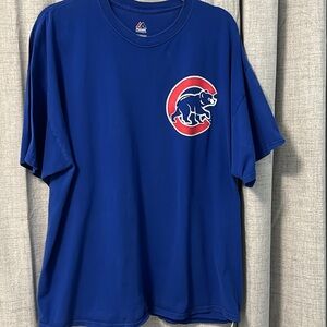 Chicago Cubs Majestic T-Shirt 🍄‍🟫
